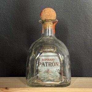 Patron Reposado Tequila W/ Cork EMPTY BOTTLE